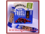 Müsli tyčinka JORDANS s borůvkami a brusinkami  6x30g