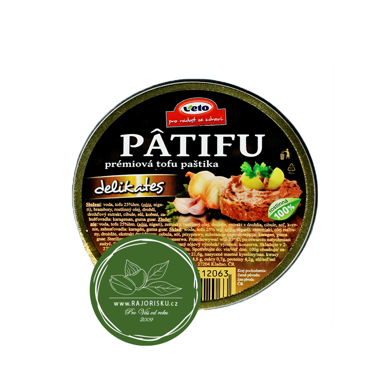 Patifu prémiová tofu paštika delikates 100g