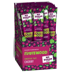 FruitMood ovocný plátek Jablko - Třešeň 10g