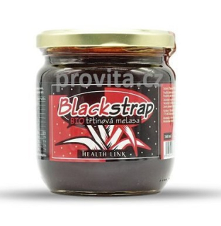 Melasa třtinová Blackstrap 360ml BIO HEALTH LINK