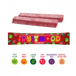 Ovocná tyčinka Fruit Mood Jahoda 20g